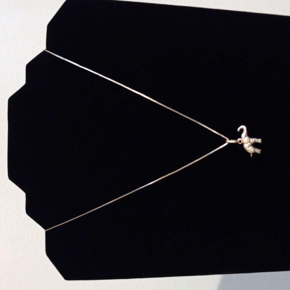 925 elephant pendant on chain - Picture 9 of 10
